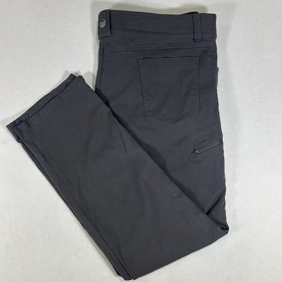 Wrangler Other - Wrangler ATG Cargo Pants Mens 42x30 Outdoor Performance Hiking Dark Gray‎